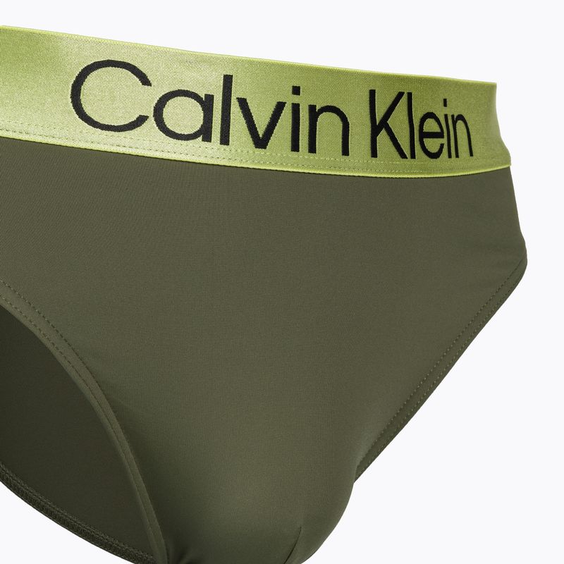 Slip de baie pentru bărbați Calvin Klein Brief green 3