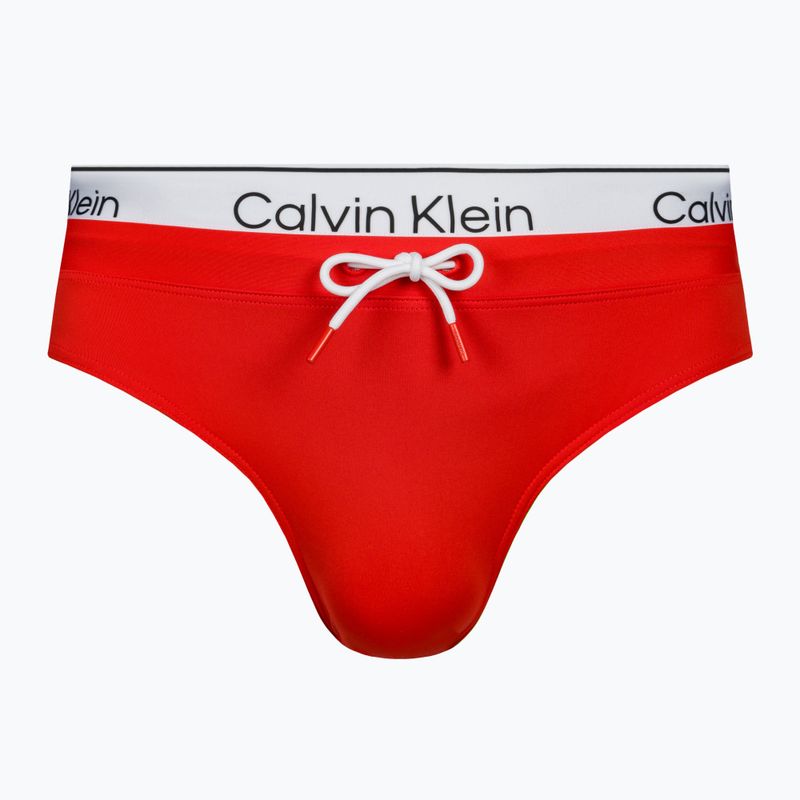Slip de baie pentru bărbați Calvin Klein Brief Double WB red
