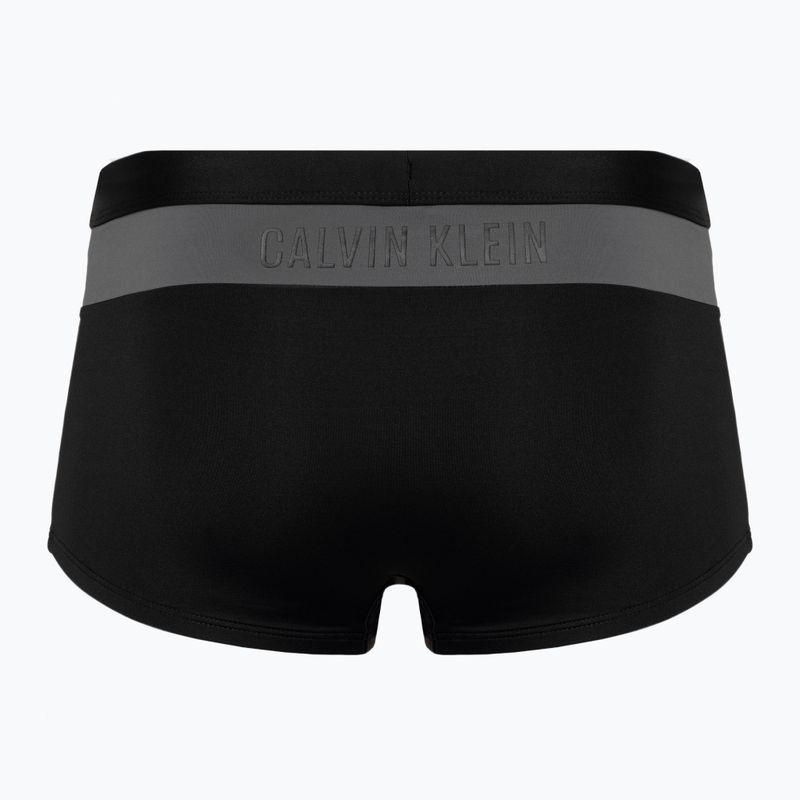 Boxeri de baie pentru bărbați Calvin Klein Trunk black 2