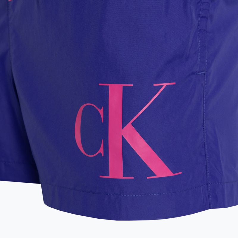 Pantaloni scurți de baie pentru bărbați Calvin Klein Short Drawstring midnight lagoon