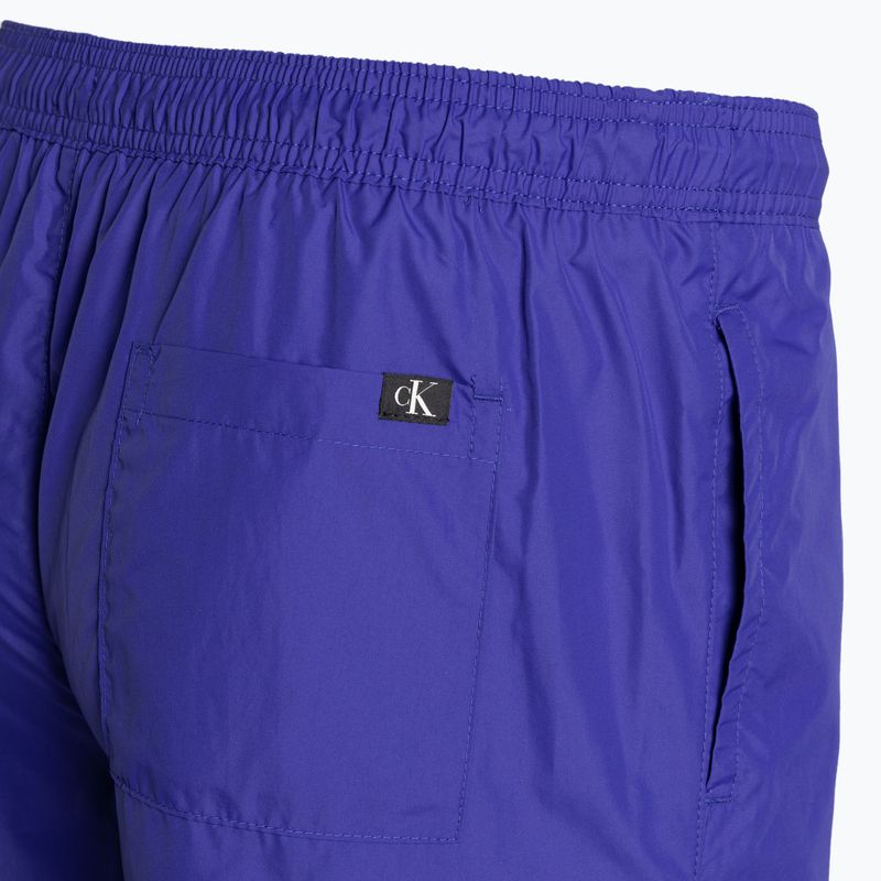 Pantaloni scurți de baie pentru bărbați Calvin Klein Short Drawstring midnight lagoon