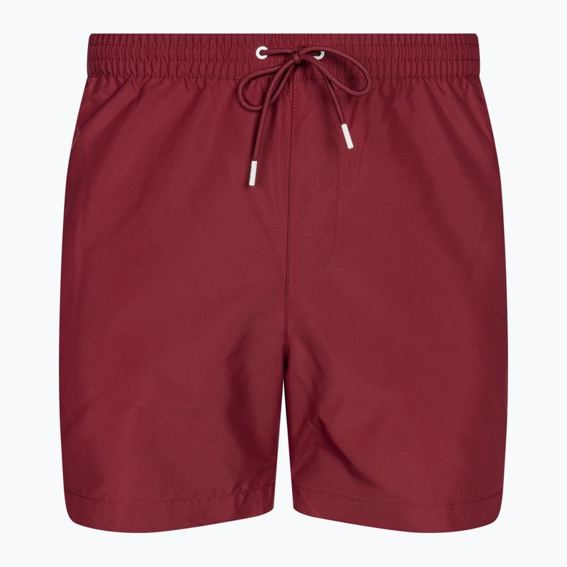 Pantaloni scurți de baie pentru bărbați Calvin Klein Medium Drawstring cordovan