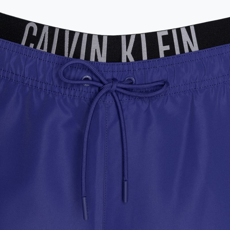 Pantaloni scurți de baie pentru bărbați Calvin Klein Medium Double WB midnight lagoon 3