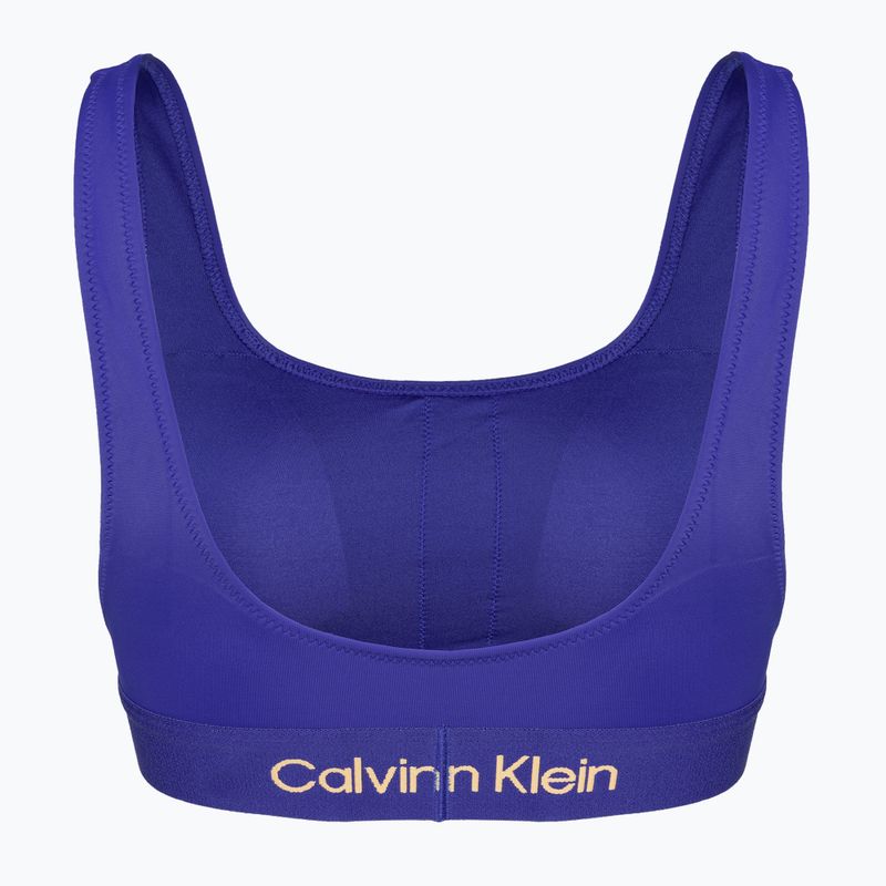 Partea de sus a costumului de baie Calvin Klein Bralette-RP midnight lagoon 2