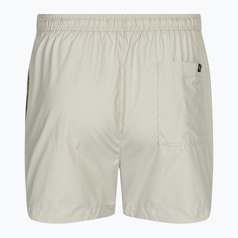 Pantaloni scurți de baie pentru bărbați Calvin Klein Short Drawstring silver lining 2