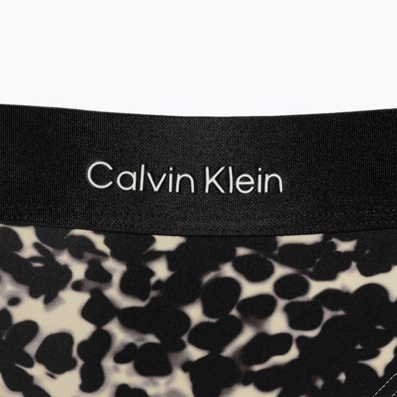 Partea de jos a costumului de baie Calvin Klein Cheeky Bikini Print blurred animal