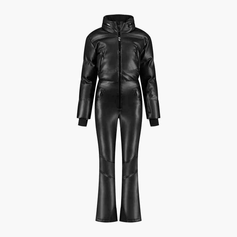 Combinezon de schi pentru femei Nikkie Gemma PU Ski Jumpsuit black 2