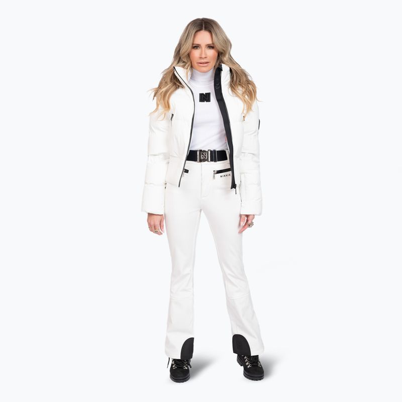 Pantaloni de schi pentru femei Nikkie Grace Ski bright white 2