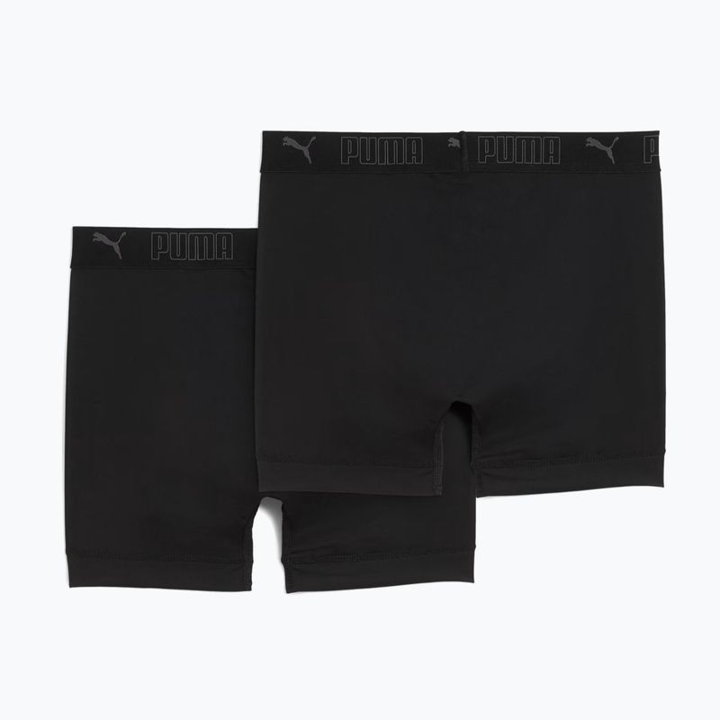 Boxeri pentru bărbați PUMA Sport Microfiber 2 perechi black 2