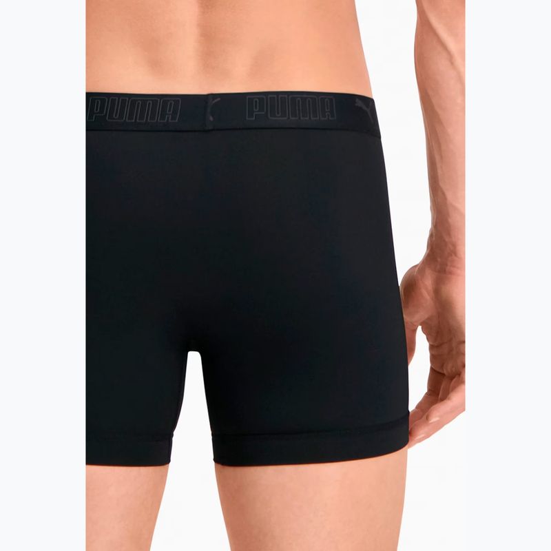 Boxeri pentru bărbați PUMA Sport Microfiber 2 perechi black 7