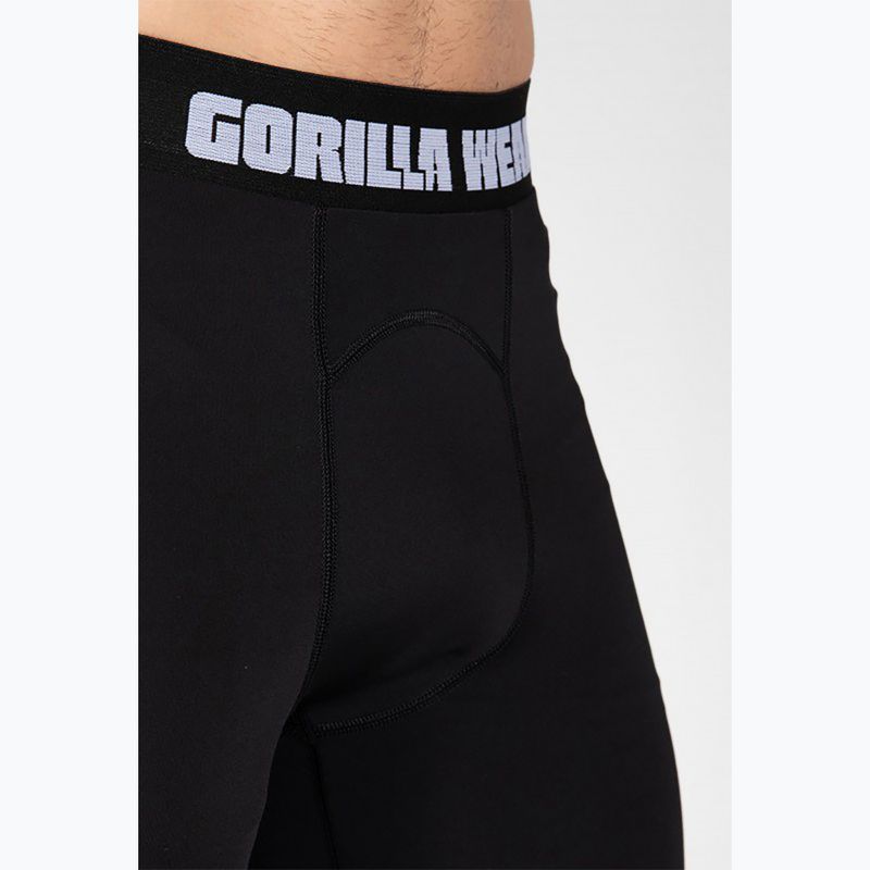 Colanți de antrenament pentru bărbați Gorilla Wear Columbus black 7