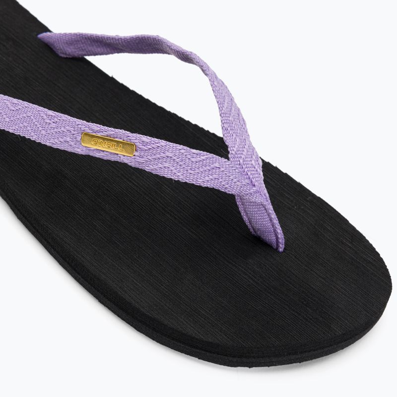 O'Neill O'Neill Ditsy Jacquard Bloom flip flop pentru femei, trandafir violet 7