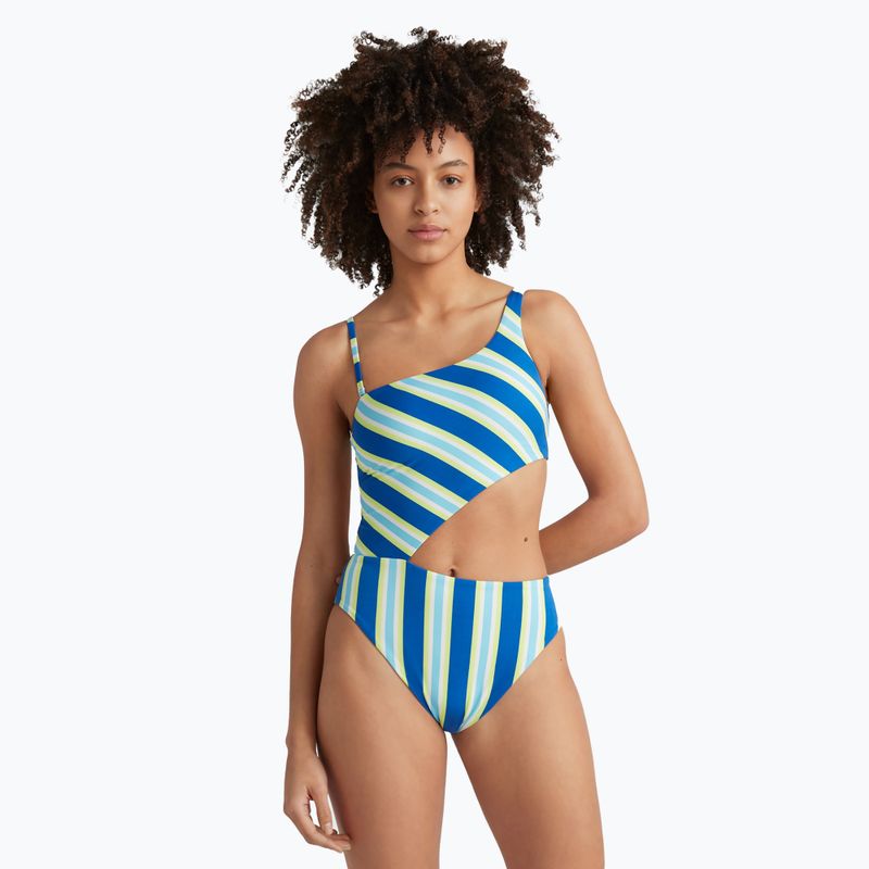 Costum de baie o piesă pentru femei O'Neill Poppy blue towel stripe 3