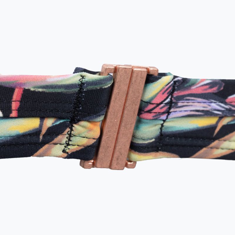 Costum de baie din două piese pentru femei O'Neill Julia Wb Rita Bikini negru floare tropicală