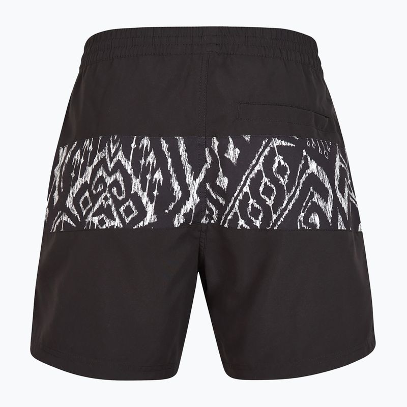Bărbați O'Neill Cali Block 15'' pantaloni scurți de înot cu covor magic negru pentru bărbați 2