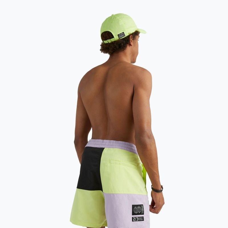 Pantaloni scurți de înot pentru bărbați O'Neill Wilder Colorblock 16'' cu bloc de culoare var însorit pentru bărbați 4