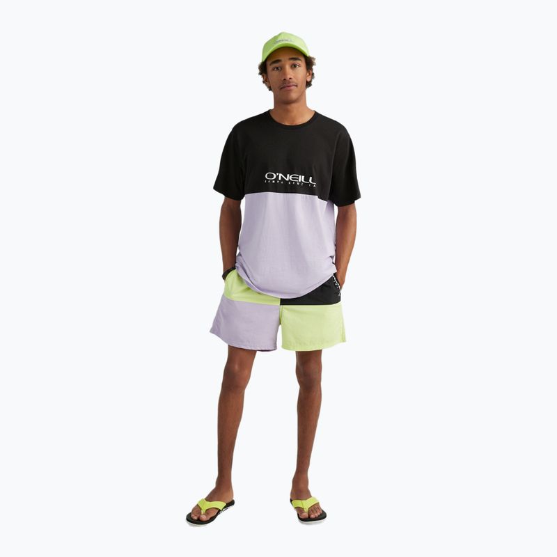 Pantaloni scurți de înot pentru bărbați O'Neill Wilder Colorblock 16'' cu bloc de culoare var însorit pentru bărbați 7