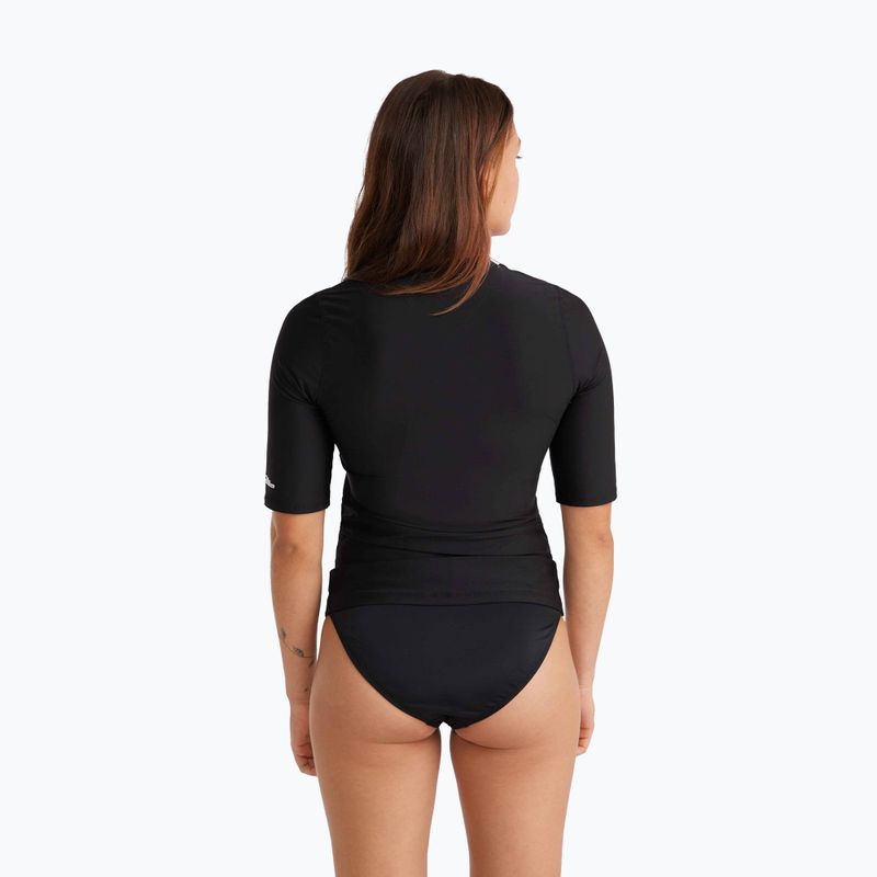 Tricou de înot pentru femei O'Neill Essentials Bidart Skin black out 2