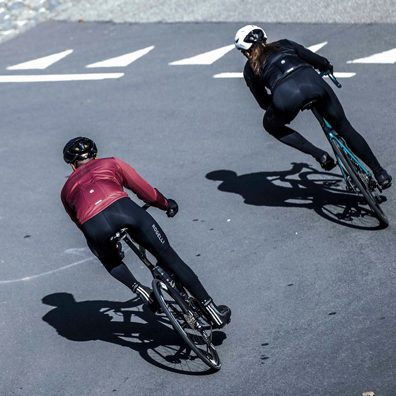 Geacă de ciclism pentru bărbați Rogelli Essential Winter burgundy 7