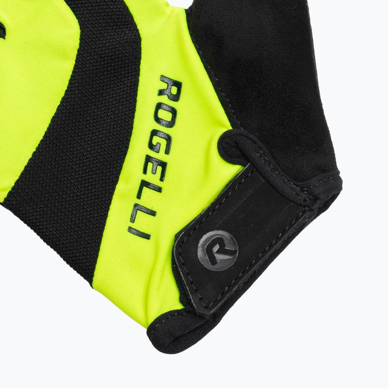 Mănuși de ciclism pentru bărbați Phoenix II fluor yellow 4