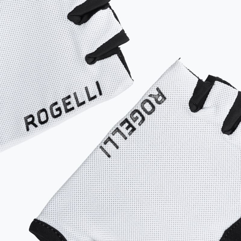 Mănuși de ciclism pentru bărbați Rogelli Core white 4