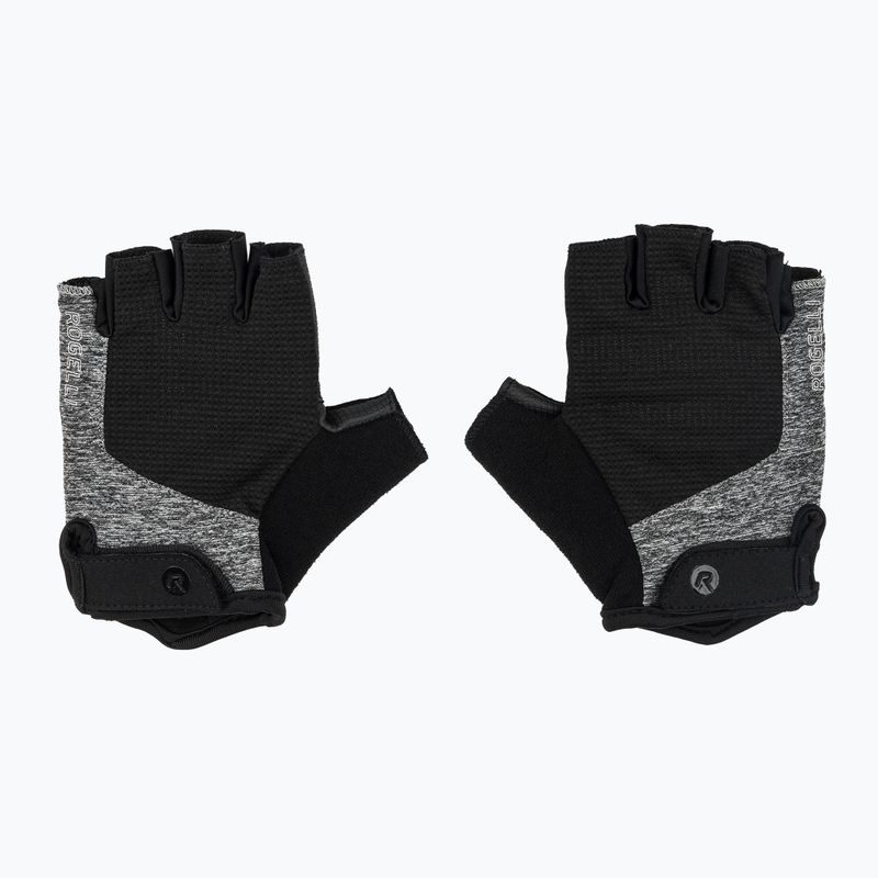 Mănuși de ciclism pentru femei Rogelli Essential W black/grey 2