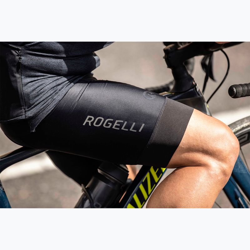 Rogelli Essential Bib Short pantaloni scurți de ciclism pentru bărbați negru 6