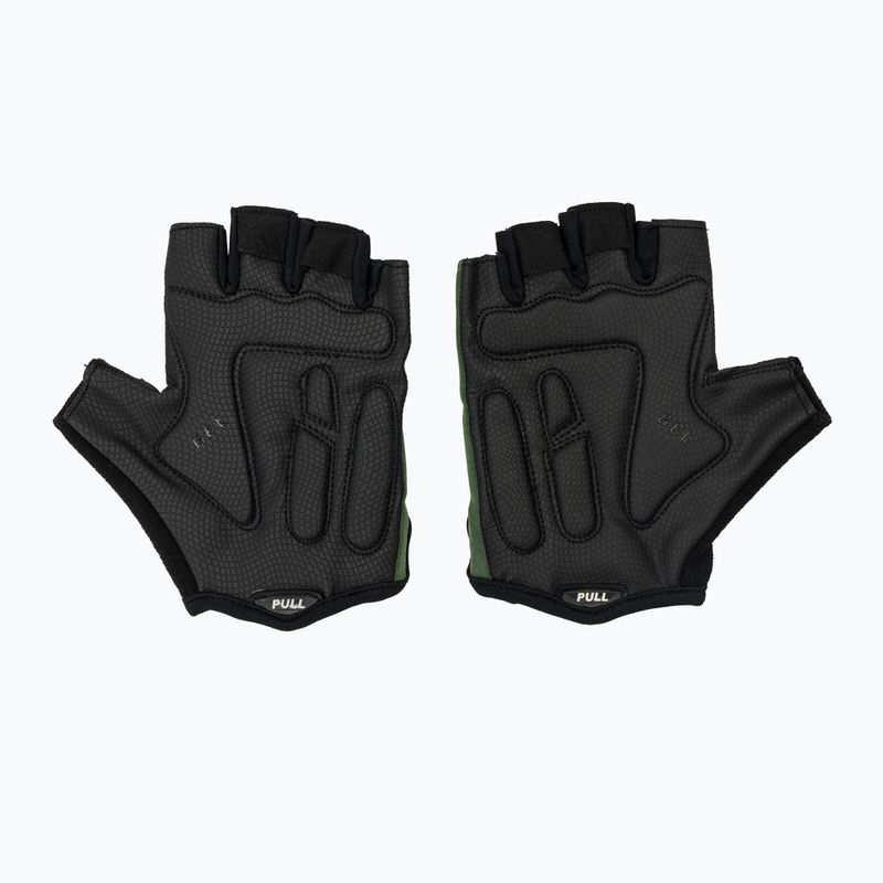Mănuși de ciclism pentru bărbați Rogelli Essential black/green 3
