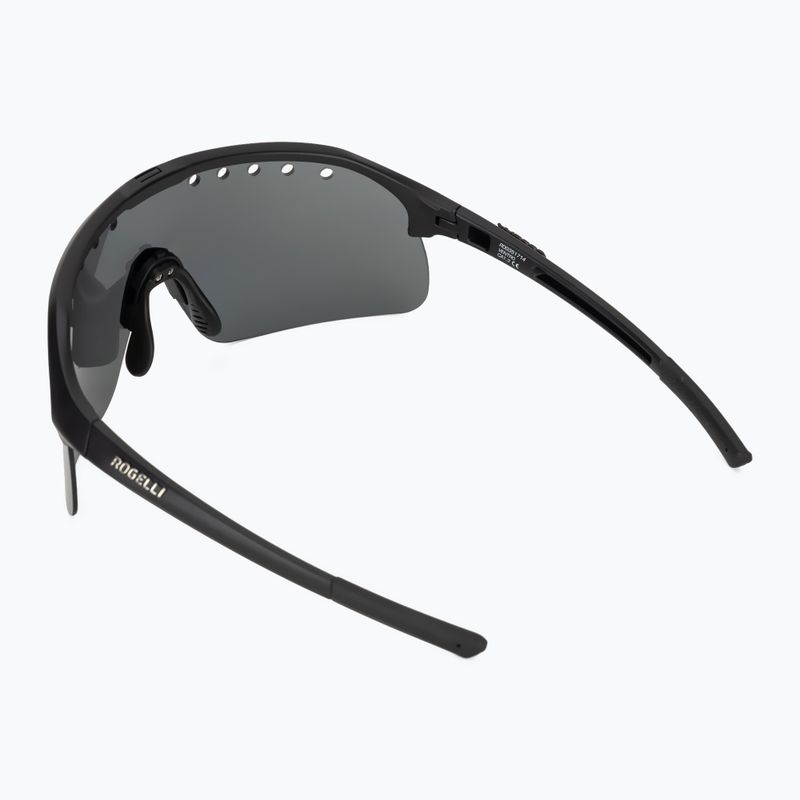 Ochelari de soare Rogelli Ventro Polarized black/smoke platinum revo 3