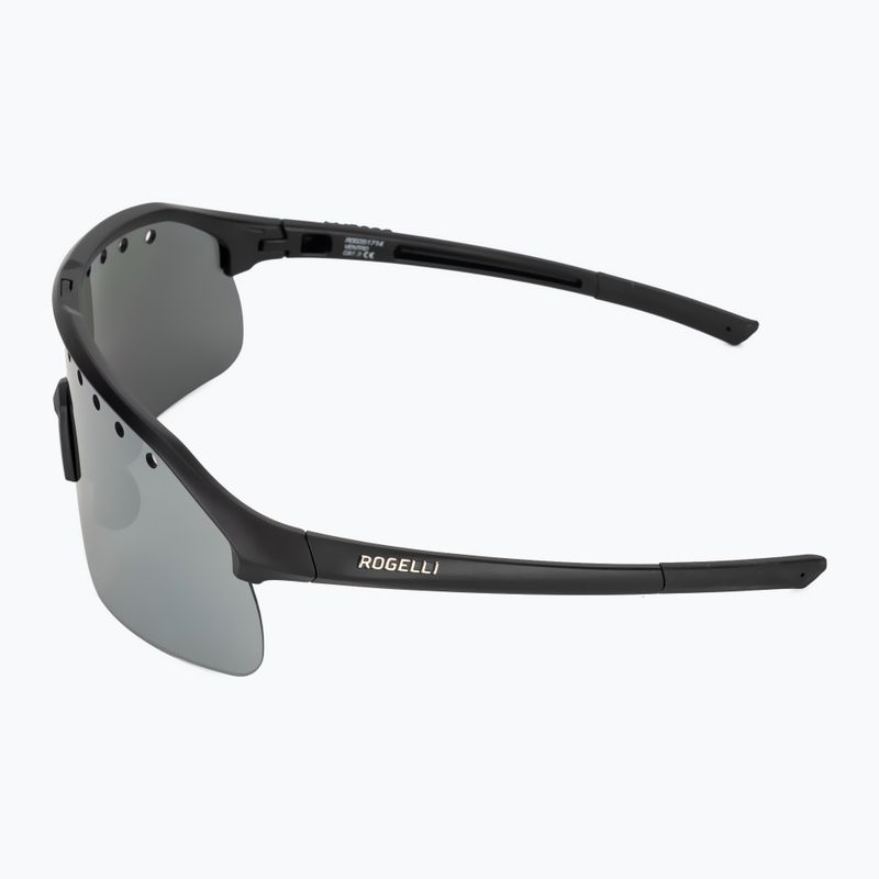 Ochelari de soare Rogelli Ventro Polarized black/smoke platinum revo 5