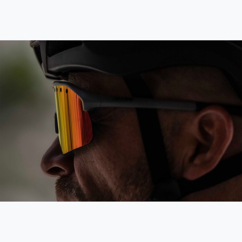 Ochelari de soare Rogelli Ventro Polarized grey/bordeaux/red revo 8