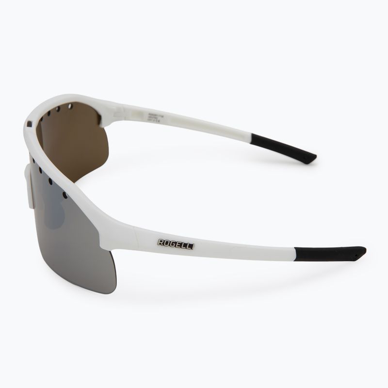 Ochelari de soare Rogelli Ventro Polarized white/taupe/brown platinum revo 5