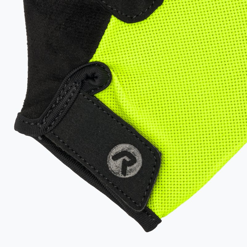 Mănuși de ciclism pentru copii Rogelli Core Jr fluor yellow 4