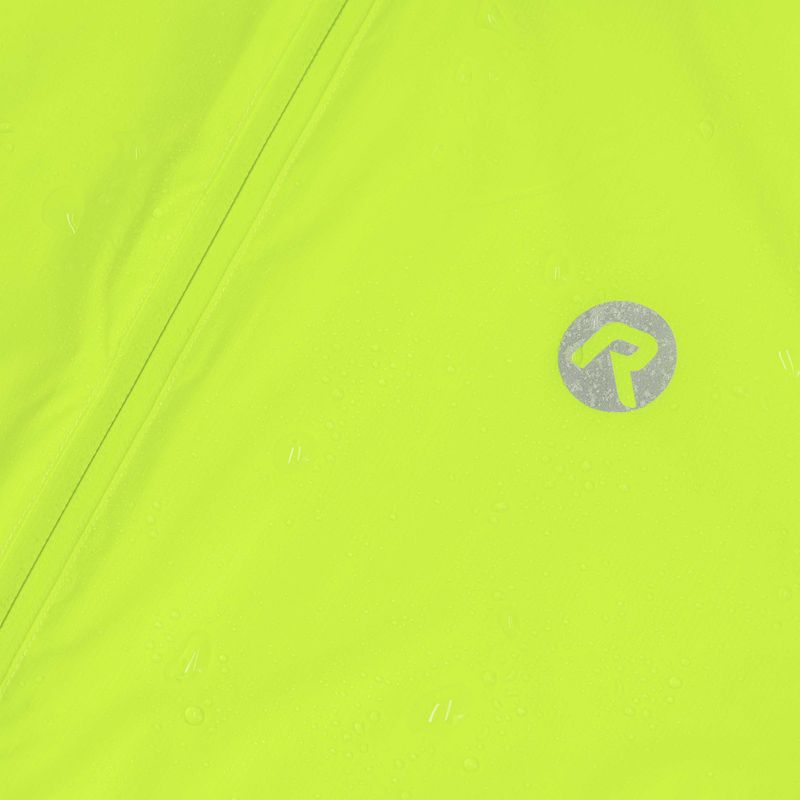 Geacă de ciclism pentru bărbați Rogelli Essential Rain fluor yellow 6