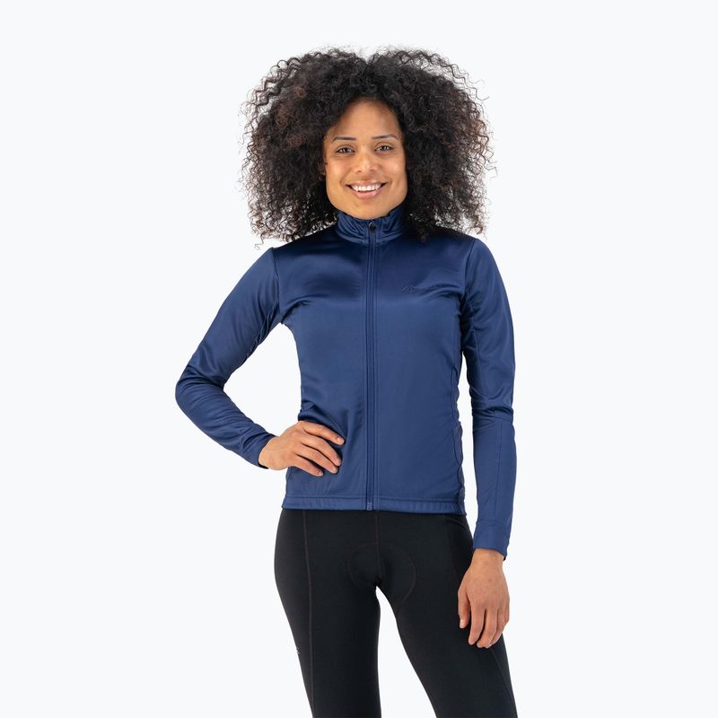 Longsleeve de ciclism pentru femei Rogelli Core W navy