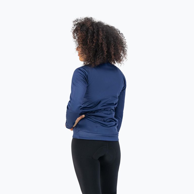 Longsleeve de ciclism pentru femei Rogelli Core W navy 3