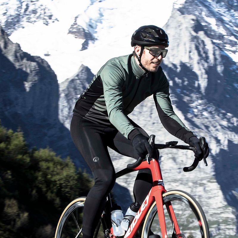 Geacă de ciclism pentru bărbați Rogelli Tarax Winter Jacket army green 7