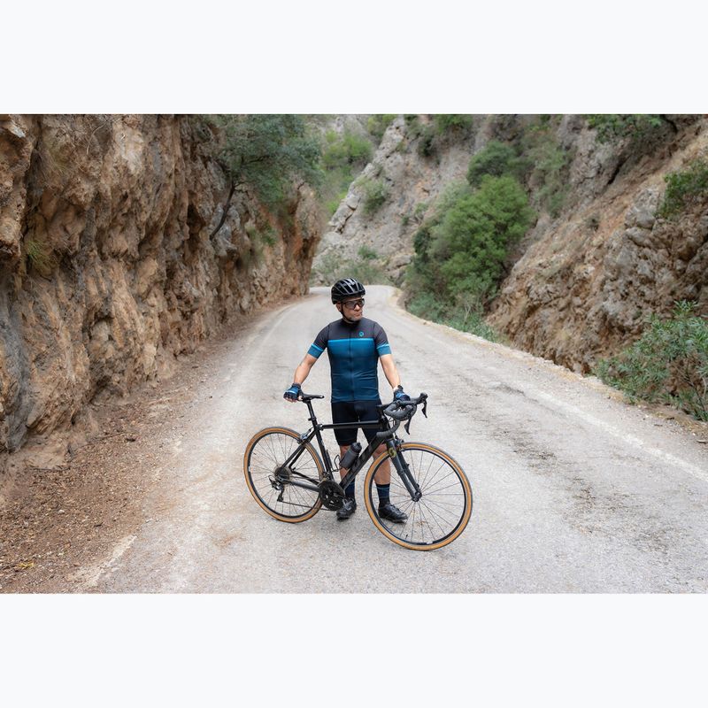 Tricou de ciclism pentru bărbați Rogelli Hero II black/blue 6