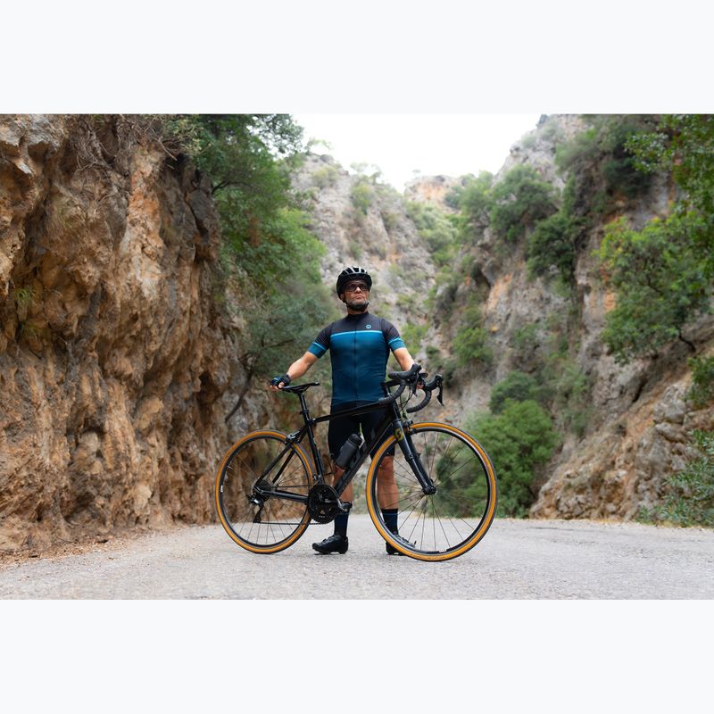 Tricou de ciclism pentru bărbați Rogelli Hero II black/blue 7