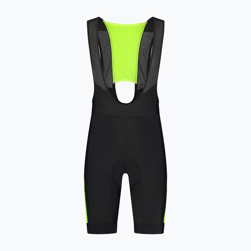 Pantaloni scurți cu bretele Rogelli Tyro II pentru bărbați, galben/negru
