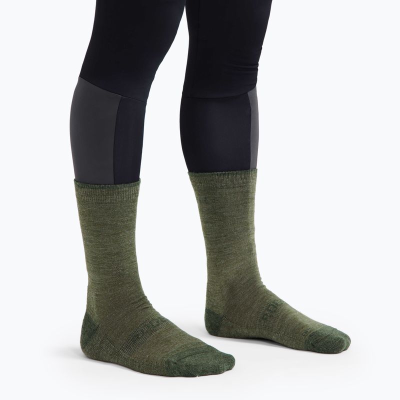 Șosete de ciclism Rogelli Wool Wintersocks 2 perechi green 4