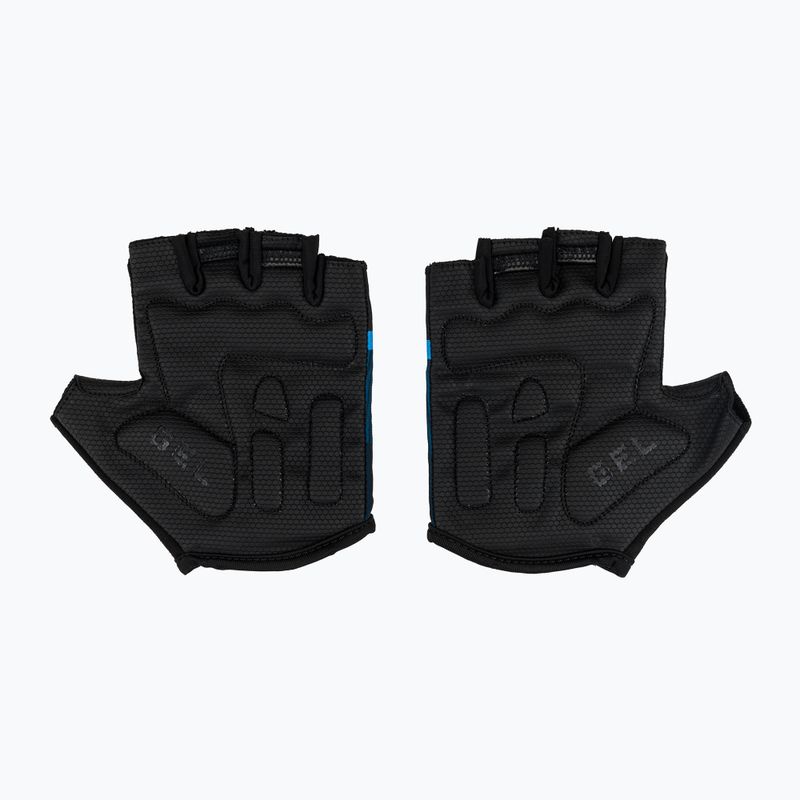 Mănuși de ciclism pentru bărbați Rogelli Hero II black/blue 2