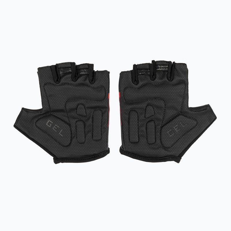 Mănuși de ciclism pentru bărbați Rogelli Hero II black/red/bordeaux 3