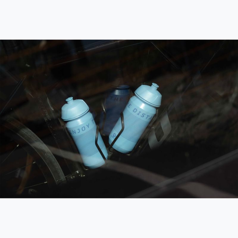 Bidon de bicicletă Rogelli Bio Bottle Enjoy The Distance 500 ml blue 2