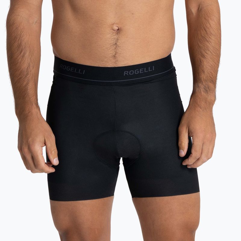 Boxeri de ciclism pentru bărbați Rogelli Prime Boxer black 3