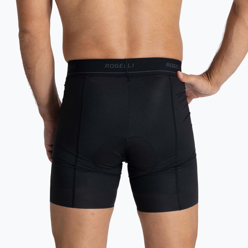 Boxeri de ciclism pentru bărbați Rogelli Prime Boxer black 4