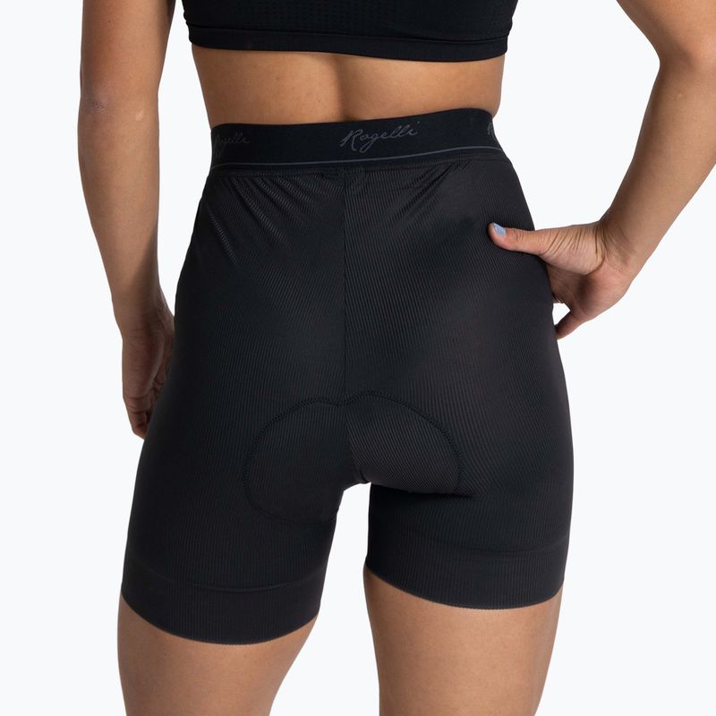Boxeri de ciclism pentru femei Rogelli Prime Boxer W black 4