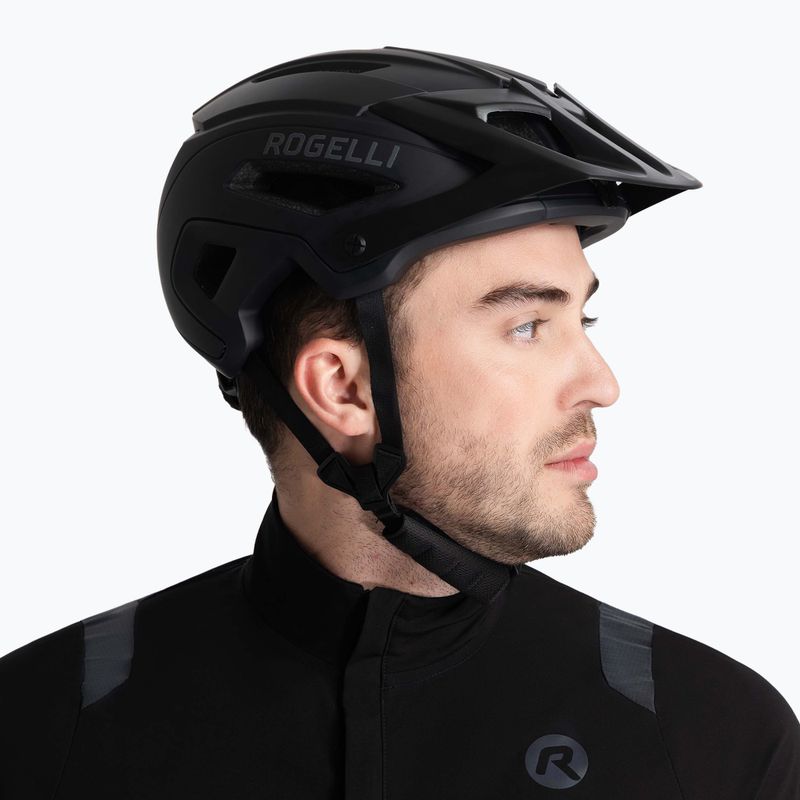 Cască de bicicletă Rogelli Advntr Onyx Mtb black 4