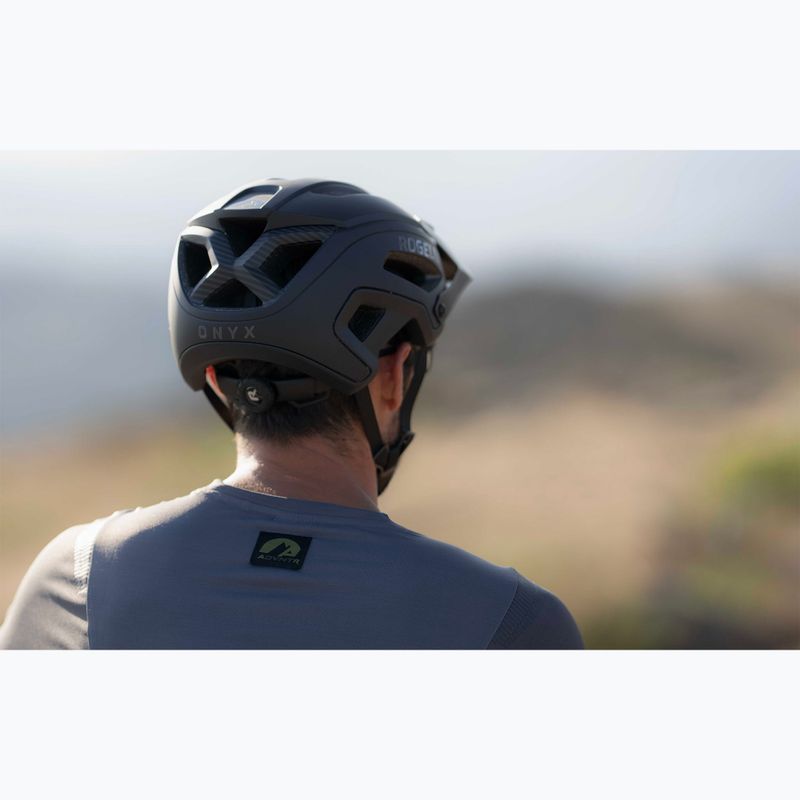 Cască de bicicletă Rogelli Advntr Onyx Mtb black 8