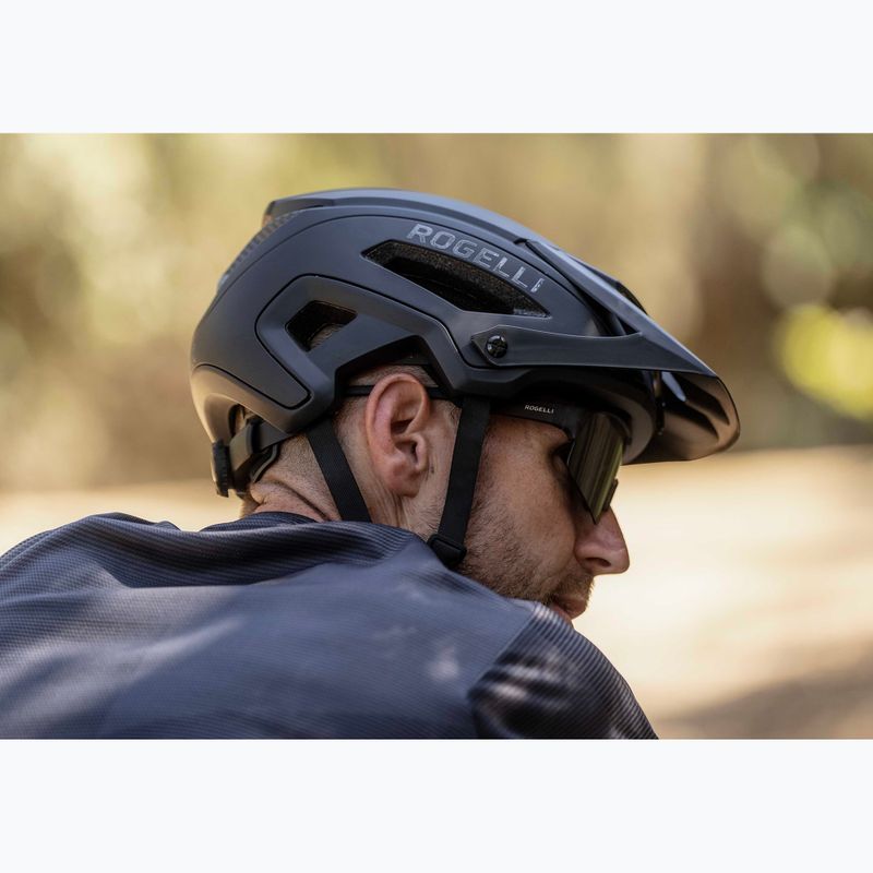 Cască de bicicletă Rogelli Advntr Onyx Mtb black 10